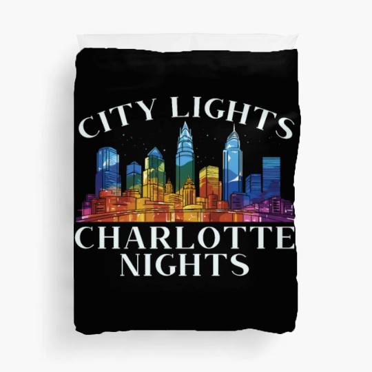 Charlotte North Carolina USA America United States Duvet Covers