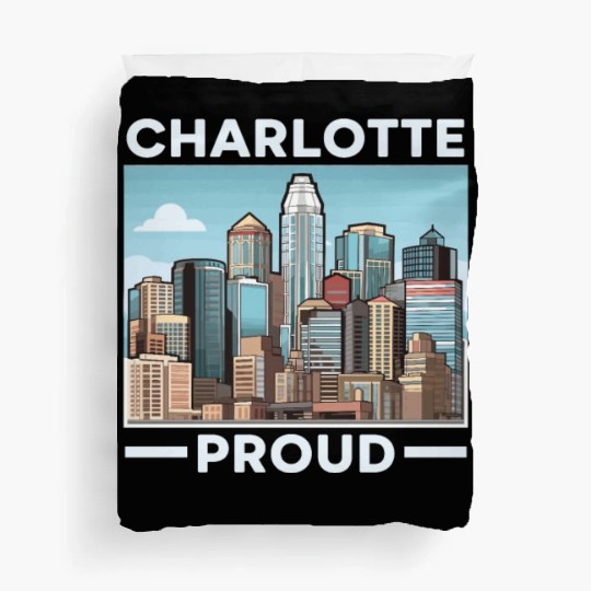 Charlotte North Carolina USA America United States Duvet Covers
