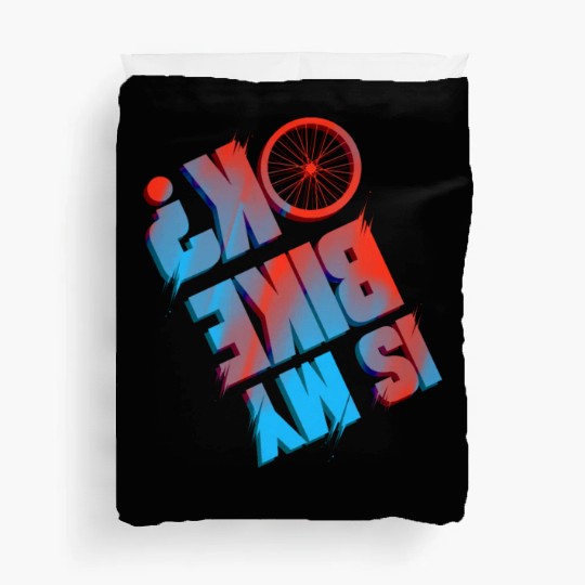 Funny Mountain Bike Tour Cycling Lover Bicycle Duvet Covers
