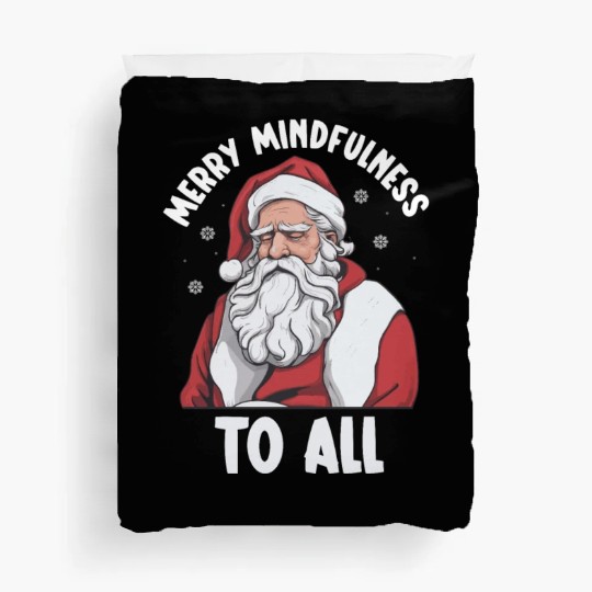 Mental Health Christmas Anti Christmas Holiday Duvet Covers