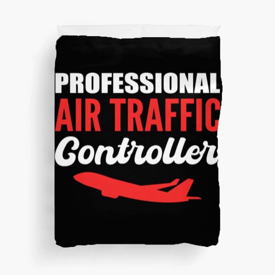 Professional Air Traffic Controller Ground Control Duvet Covers