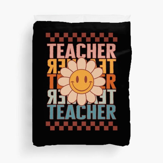Elementary Teacher Duvet Covers, Teacher Teacher Teacher