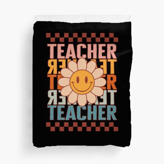Elementary Teacher Duvet Covers, Teacher Teacher Teacher