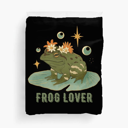 Frog Lover Vintage Duvet Covers