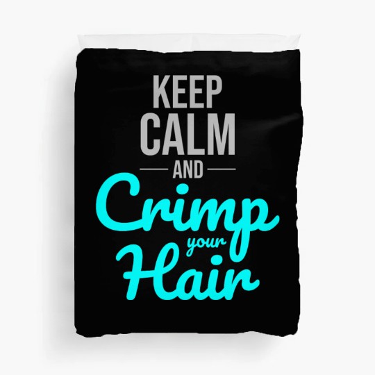 Crimp Your Hair: Embrace '80s Nostalgia and Style Duvet Covers