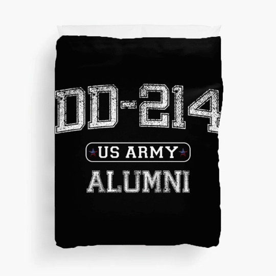DD-214 US ARMY Vintage Duvet Covers