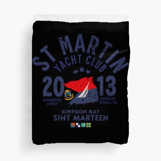 St Martin Yacht club blc Copy Duvet Covers