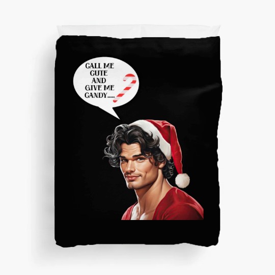 Christmas Nice Cute and Handsome Man Duvet Covers