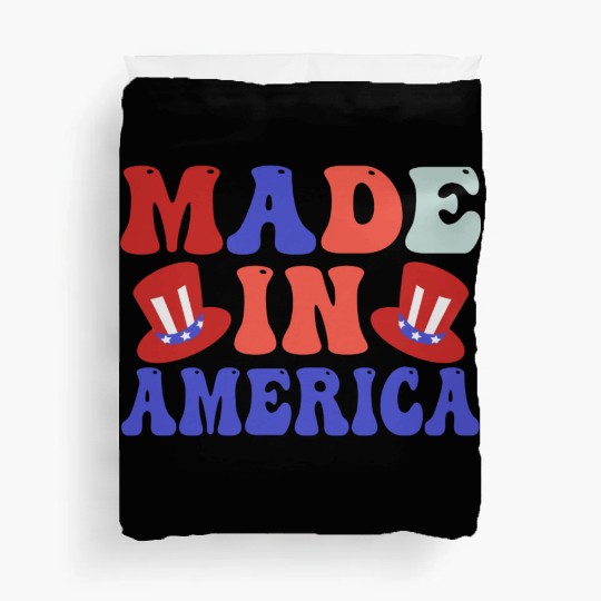 made in america Duvet Covers