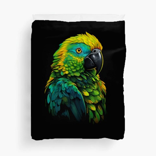 Macaw Parrot for a Bird Lover Animal Lover Duvet Covers
