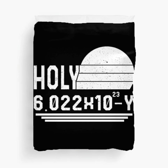Chemistry Duvet Covers, Holy Moley Avogadro Mole Carbon