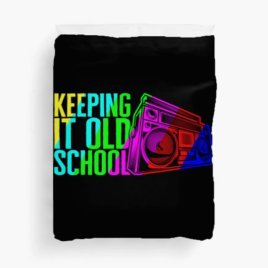 Music Duvet Covers, Keeping It Old School Stereo Retro