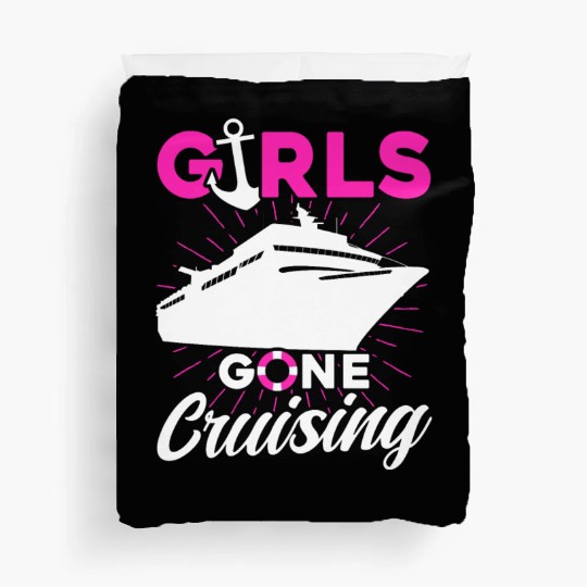 Girls Gone Cruising Duvet Covers