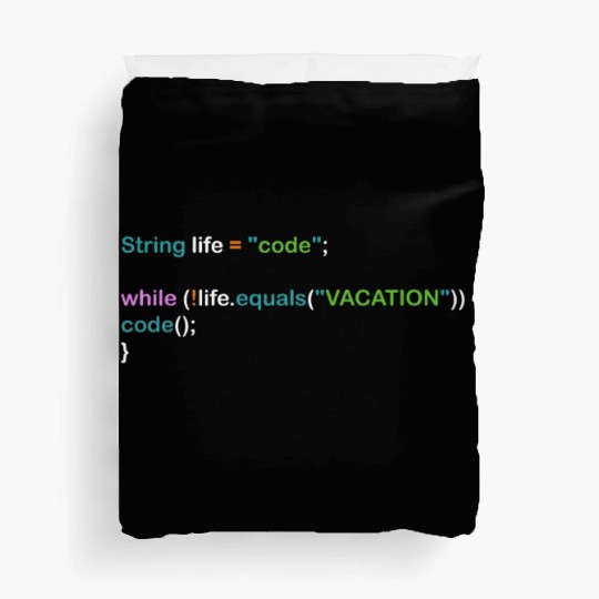 Funny Programmer Nerd Computer Science Programming Duvet Covers