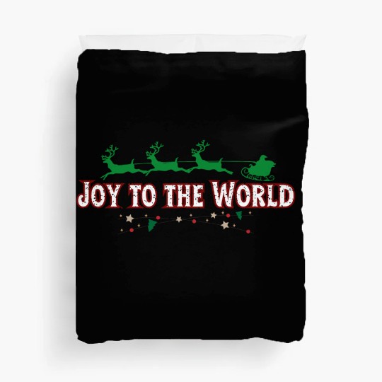 Joy to the World Duvet Covers