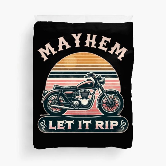 Unleash Chaos with Mayhem Let It Rip Graphic Wear Duvet Covers
