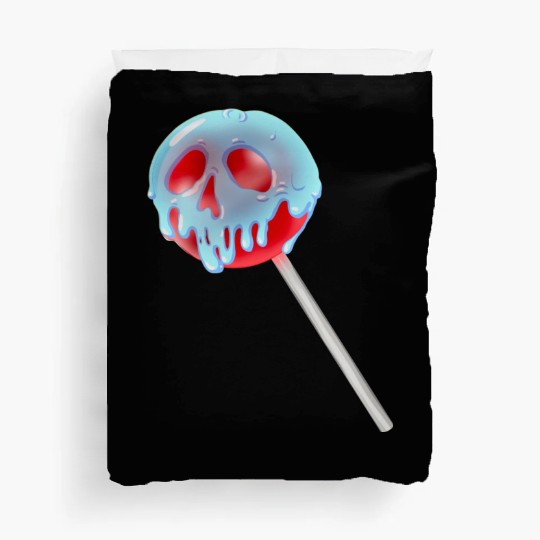 Poison Apple Halloween Candy Lollipop Duvet Covers
