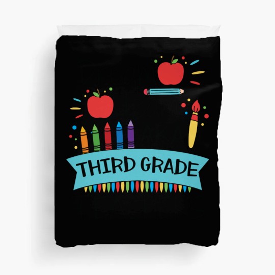 Dream Team Aka Third Grade Teachers Back To School Duvet Covers