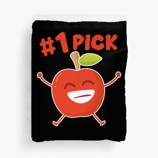 Apple Number 1 Pick Apple Orchard Apple Picking Duvet Covers