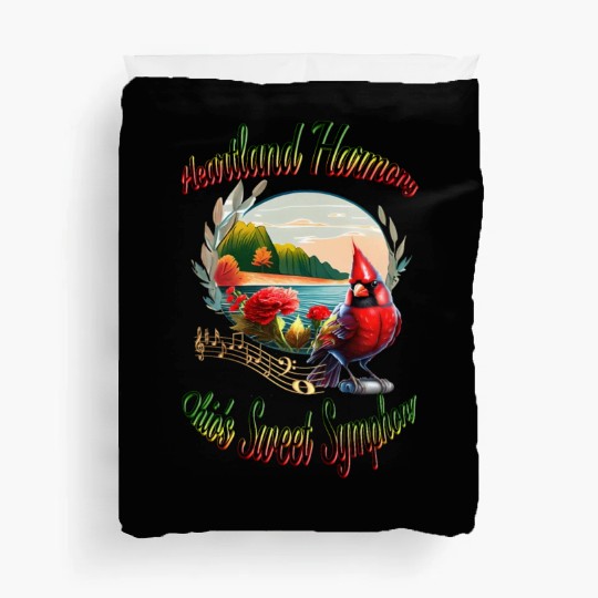 Heartland Harmony: Ohio's Sweet Symphony Duvet Covers