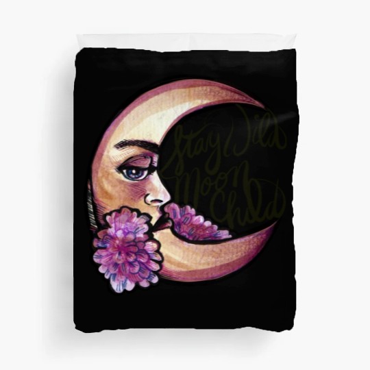 Stay Wild Moon Child Duvet Covers