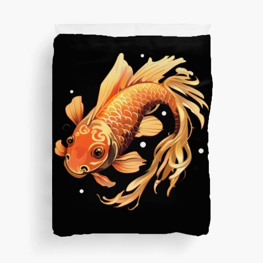 Koi Fish Japanese Carp Pond Duvet Covers