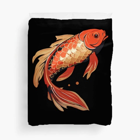 Koi Fish Japanese Carp Pond Duvet Covers