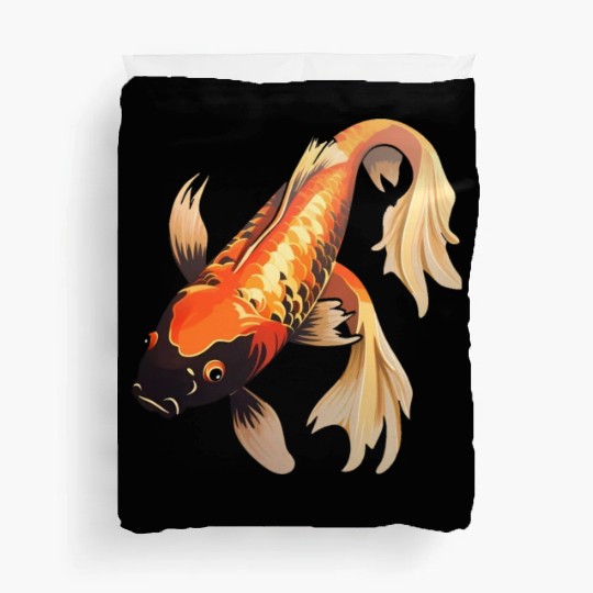Koi Fish Japanese Carp Pond Duvet Covers