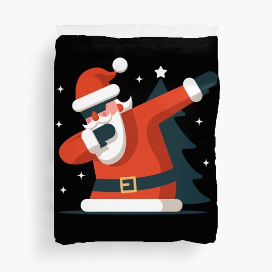 Dabbing Santa Duvet Covers