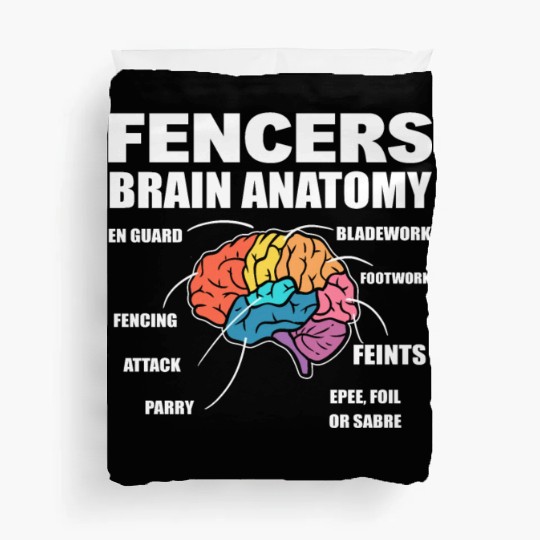 Fencing Combat Sports Fencer Duvet Covers