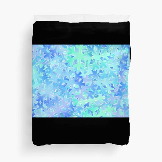 Crystal Snowflake Pattern Duvet Covers
