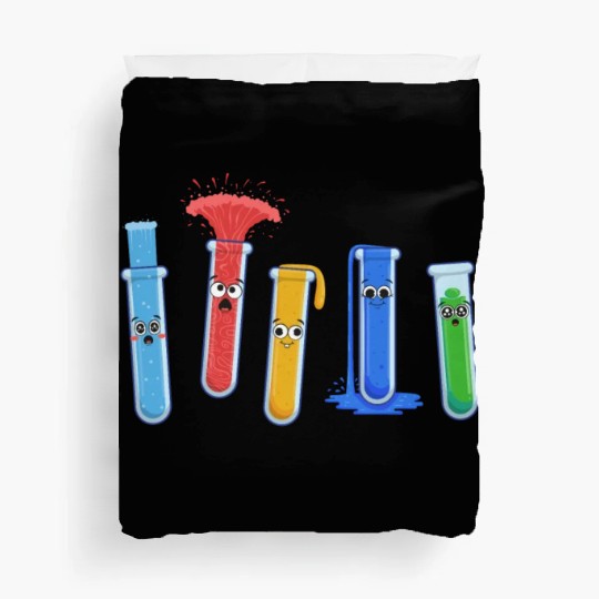 Science Duvet Covers, Physics Of Fluids Emotion Test