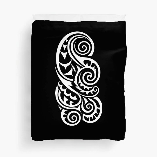Maori Tattoo Marvels inked Traditions Duvet Covers