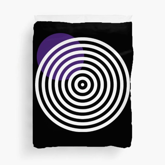 homelon purple dot invert Duvet Covers