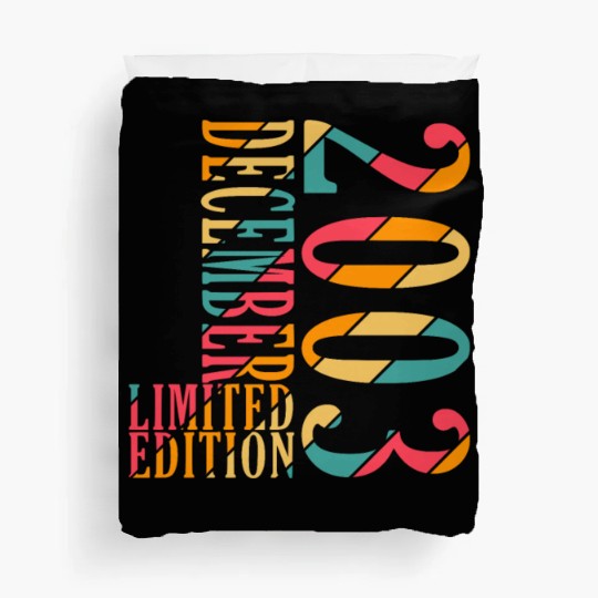 December 2003 Anniversary December 2003 December Duvet Covers