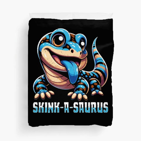 Lizard Collector Reptile Lover Blue Tongue Skink Duvet Covers
