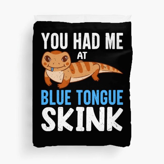 Lizard Collector Reptile Lover Blue Tongue Skink Duvet Covers