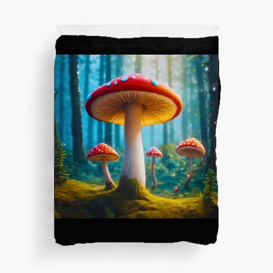 Mellow Mushroom Duvet Covers