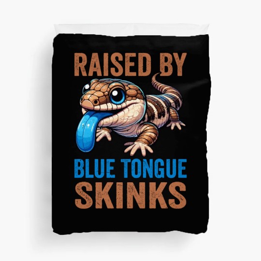 Lizard Collector Reptile Lover Blue Tongue Skink Duvet Covers