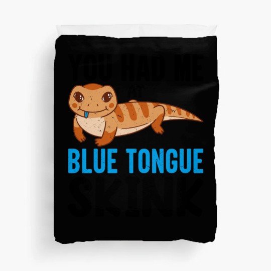 Lizard Collector Reptile Lover Blue Tongue Skink Duvet Covers