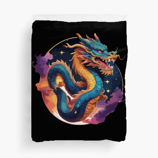 traditional Chinese dragon Duvet Covers