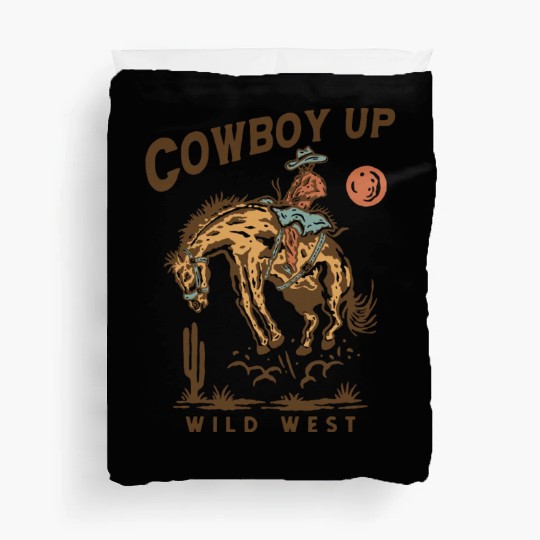 Cowboy Up - Wild Wild West Duvet Covers