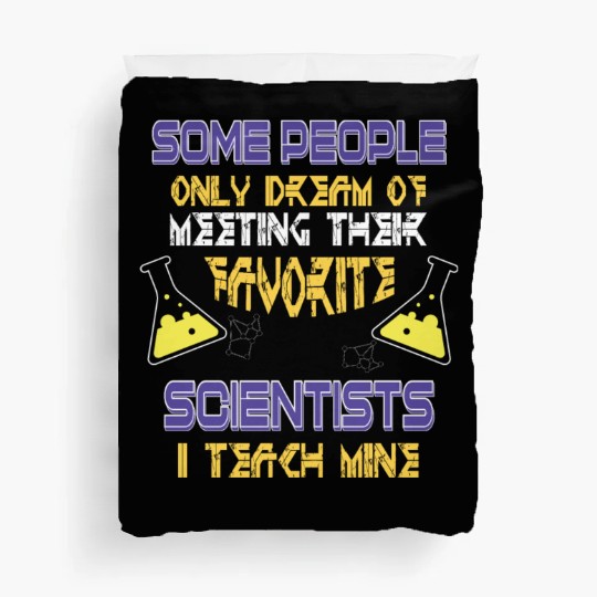 SCIENCE TEACHER Duvet Covers Teach Biology Chemistry Physic
