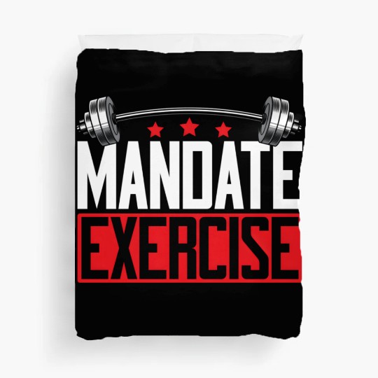 Gym Teacher Physical Education Gymtics Fitness Exe Duvet Covers