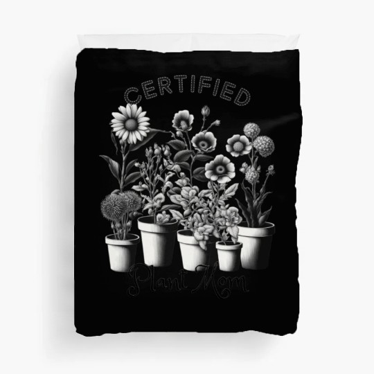 Certified Plant Mom Duvet Covers