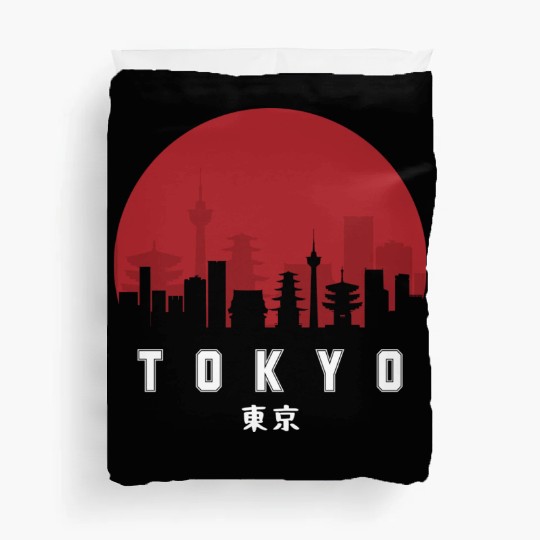 Tokyo Typography Duvet Covers - Urban Statement