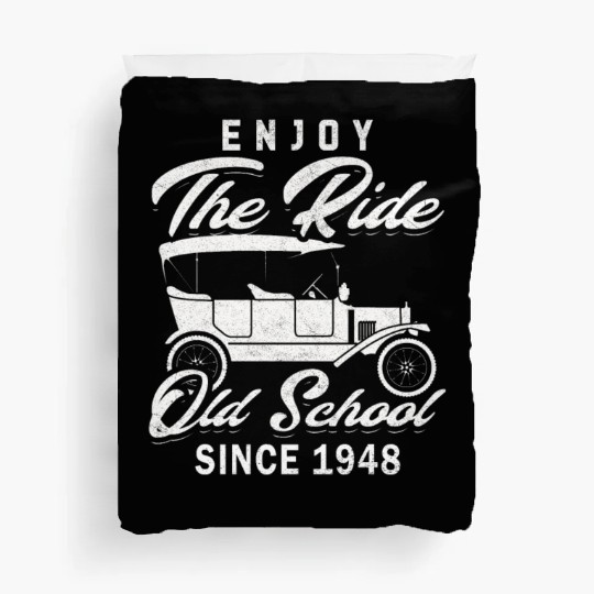 Oldtimer 1948 vintage birthday present Duvet Covers