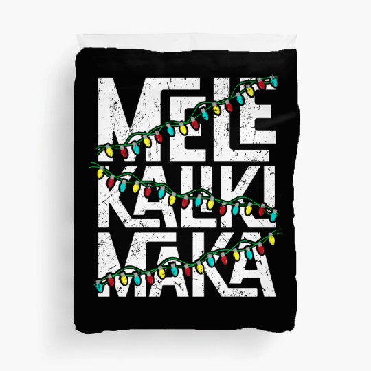 Mele Kalikimaka Hawaiian Christmas Holidays Themed Duvet Covers