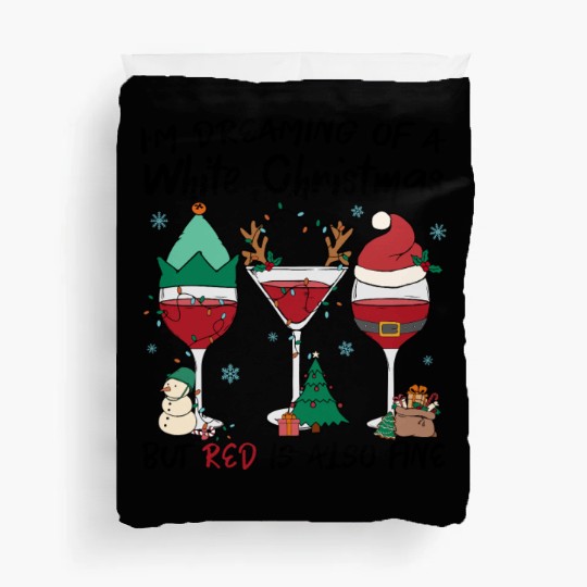 I'm Dreaming Of A White Christmas Duvet Covers