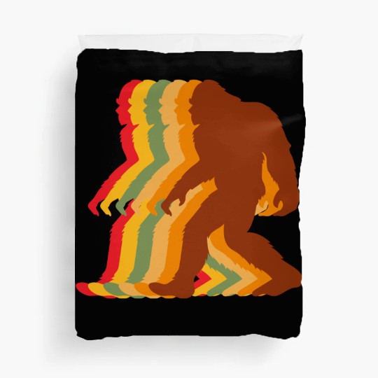 Retro Bigfoot Duvet Covers